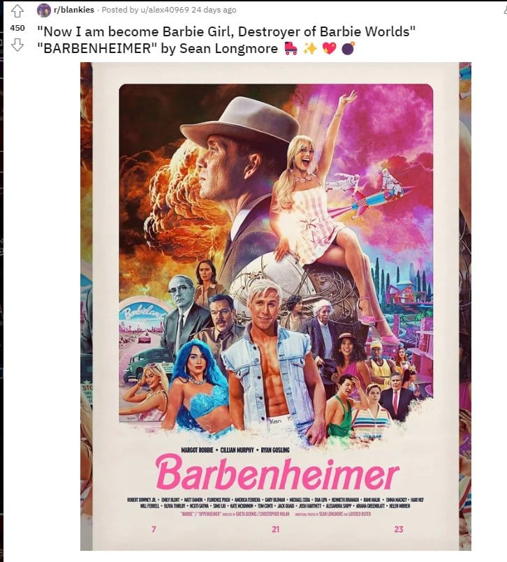 People’s Best Memes & Revelations About The ‘Barbenheimer’ Phenomenon