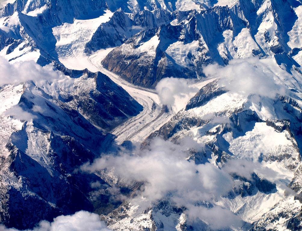 Melting Glaciers of the Alps Speak to the Alarming Change in Our World