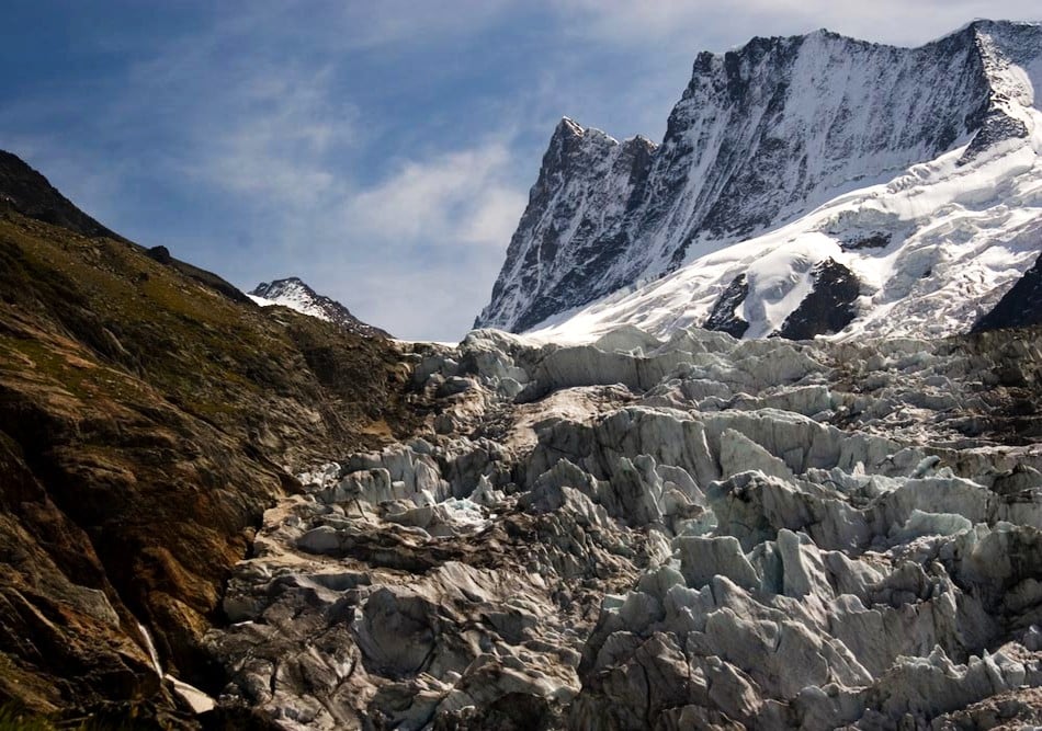 Melting Glaciers of the Alps Speak to the Alarming Change in Our World