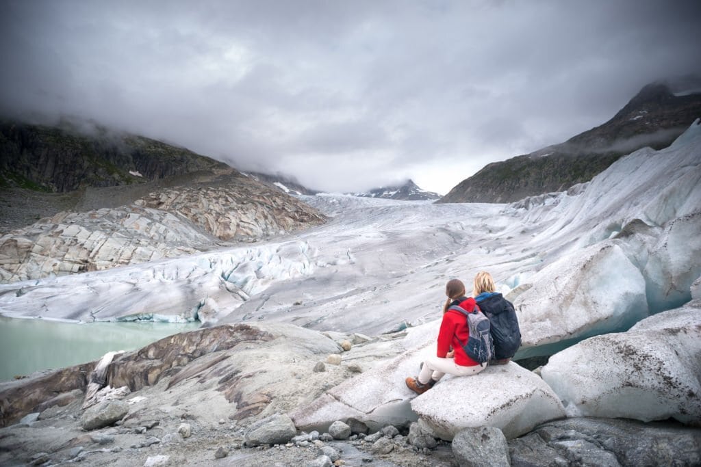 Melting Glaciers of the Alps Speak to the Alarming Change in Our World