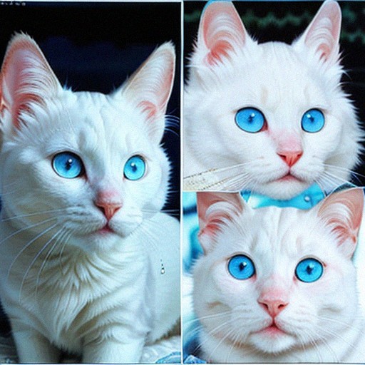 1729370113 Names for White Cats with Blue Eyes