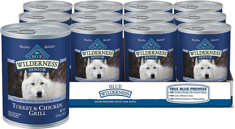 Blue Buffalo Wilderness Senior Wet Dog Food review