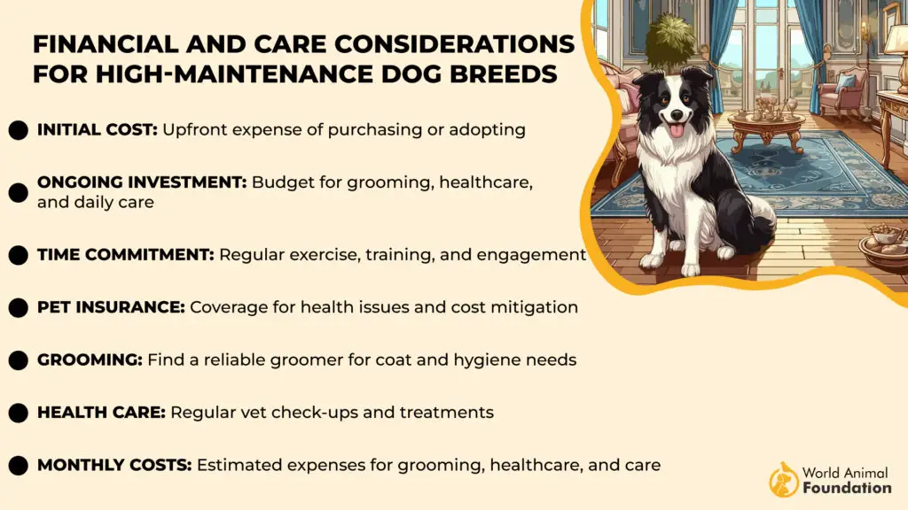 Care tips for High Maintenance Dogs