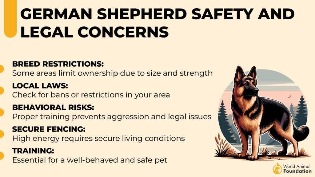 German Shepherd Safety and Legal Concerns