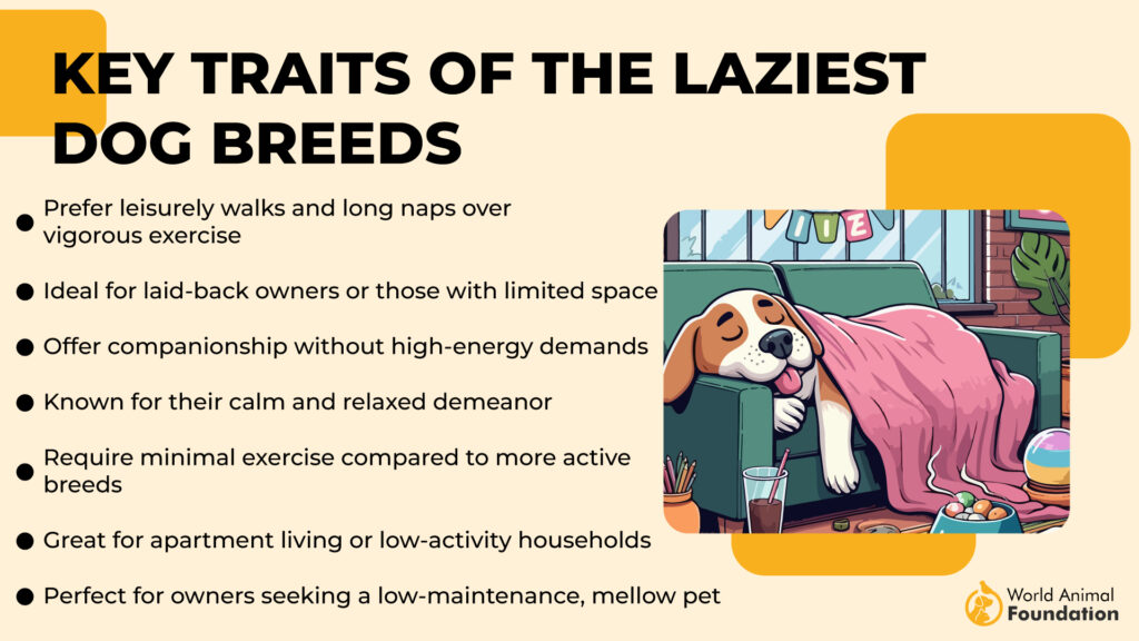 Key Traits of the Laziest Dog Breeds