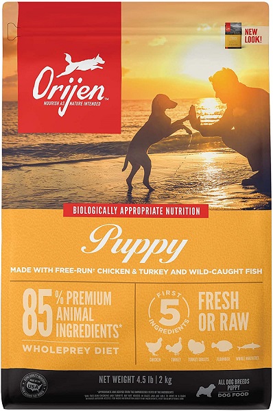 Orijen Puppy Recipe Dry Food review