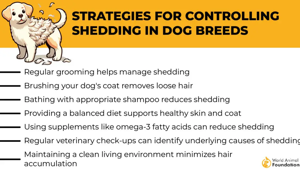 Strategies for Controlling Shedding in Dog Breeds-