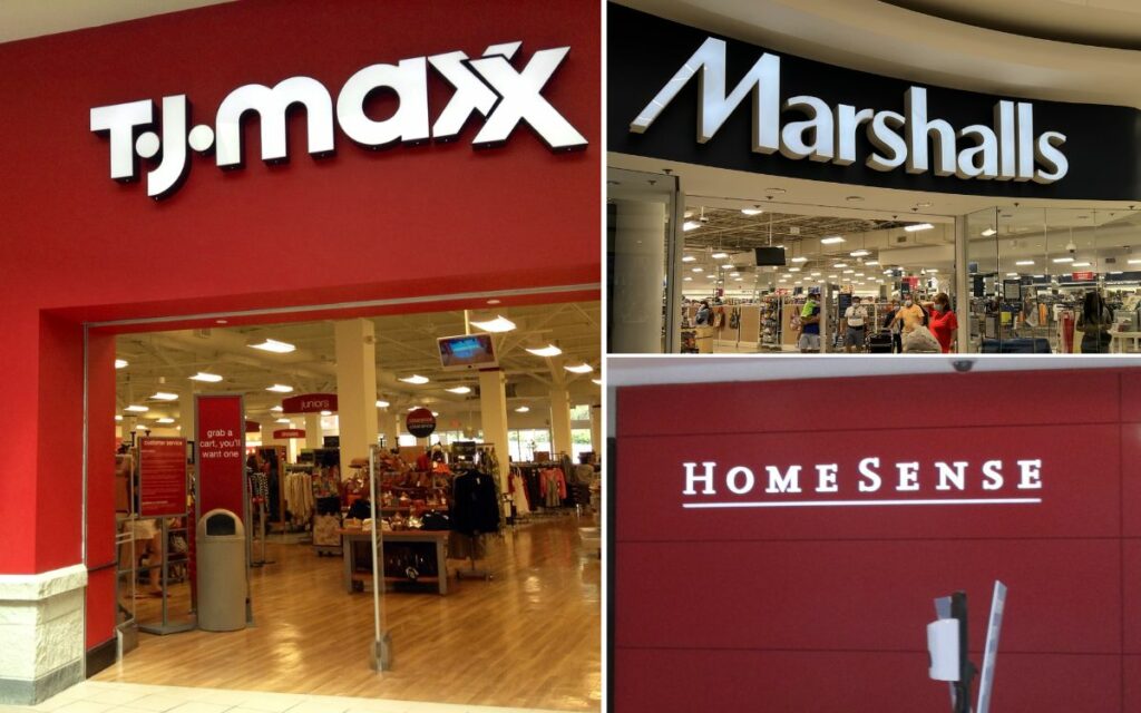 TJ Maxx, Marshalls, & Homesense stores