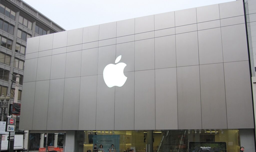 The Apple store