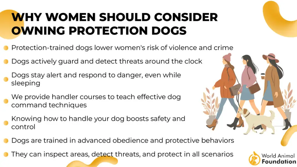 Why Women Should Consider Owning Protection Dogs