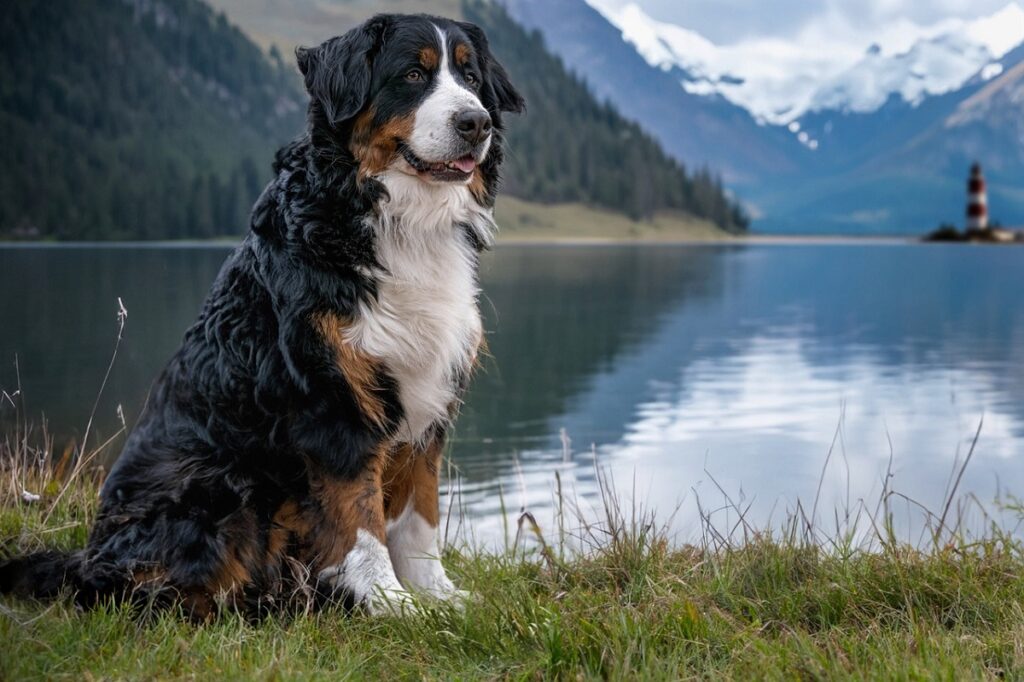 large bernese mountain dog
