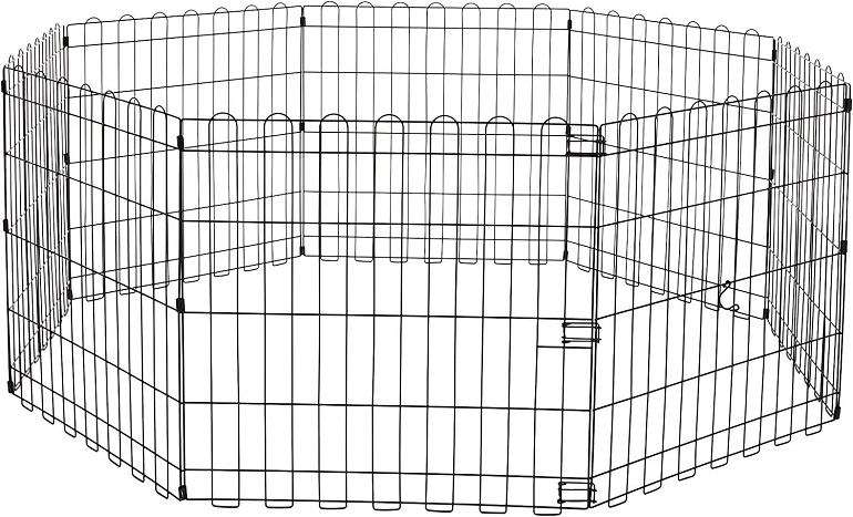 1730953212 830 Amazon Basics Foldable Dog Exercise Playpen review