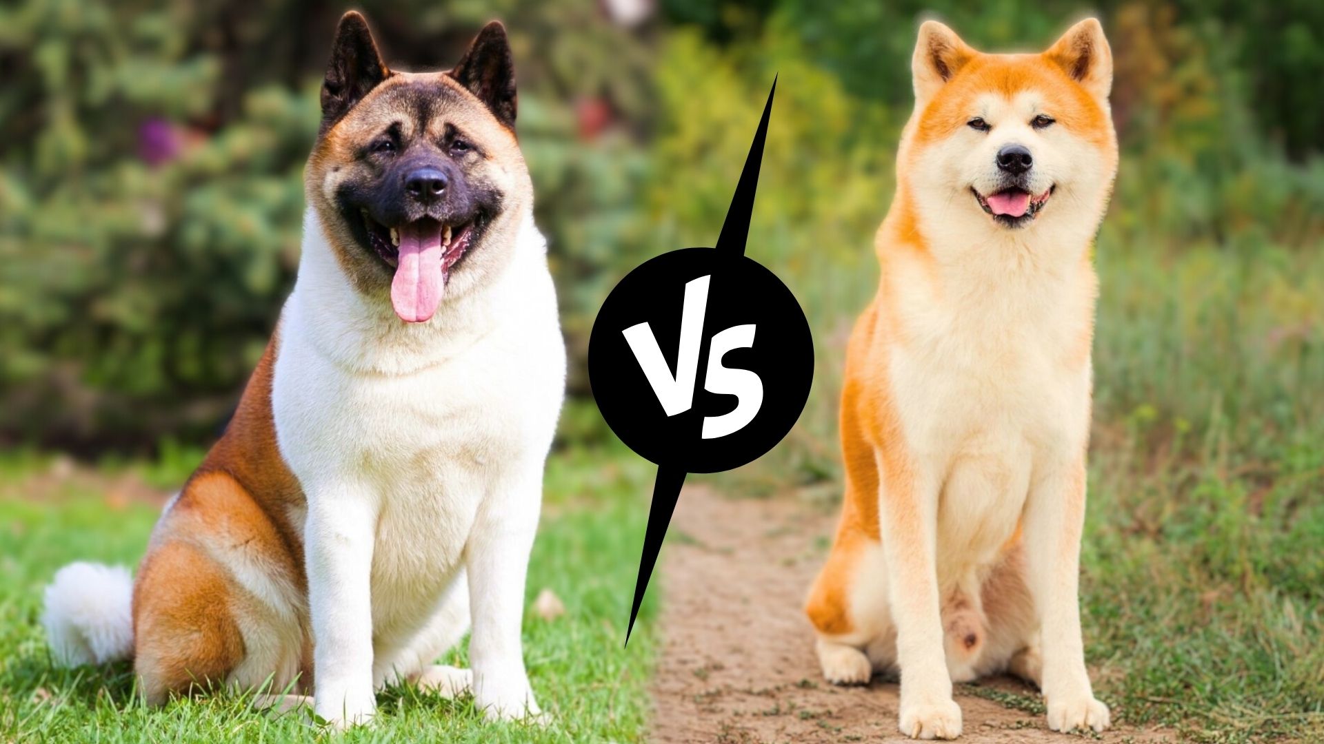 American vs Japanese Akita 2