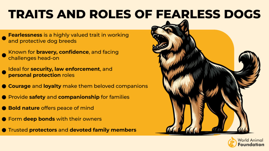 Traits and Roles of Fearless Dogs